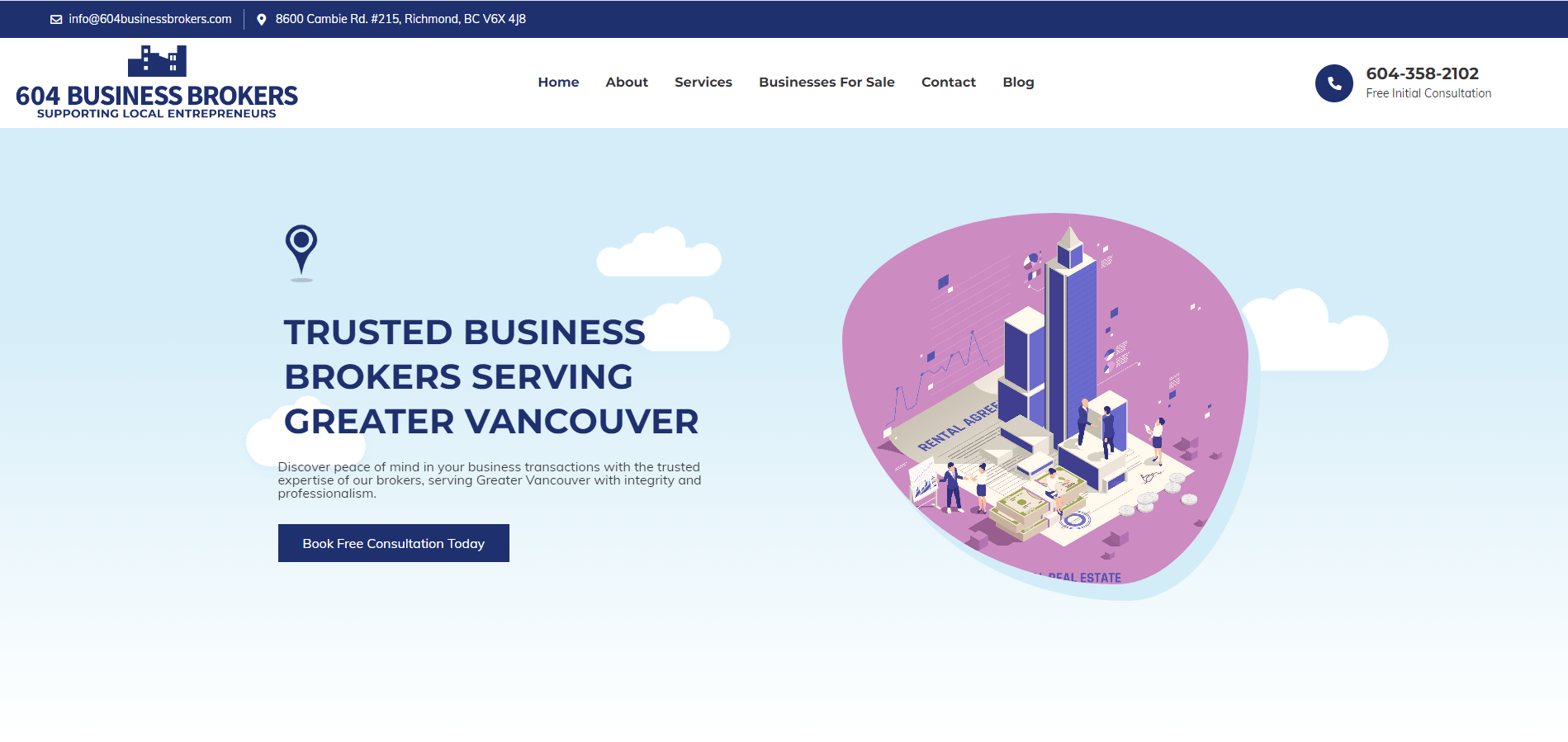 Official Business Name: "604 Business Brokers"