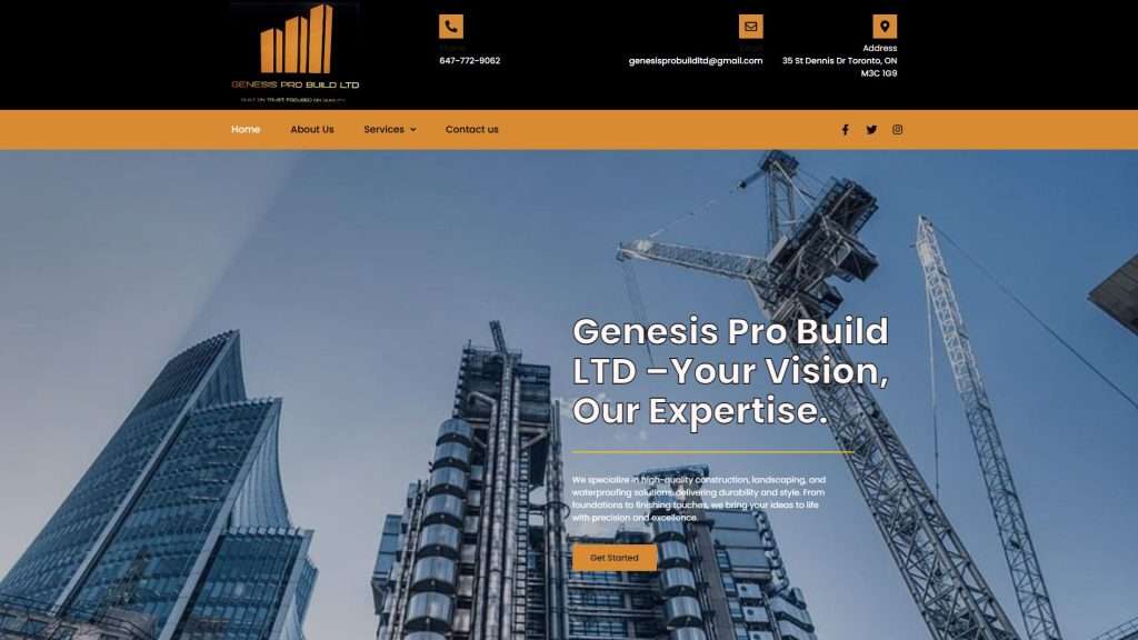 Genesis Pro Build Ltd.