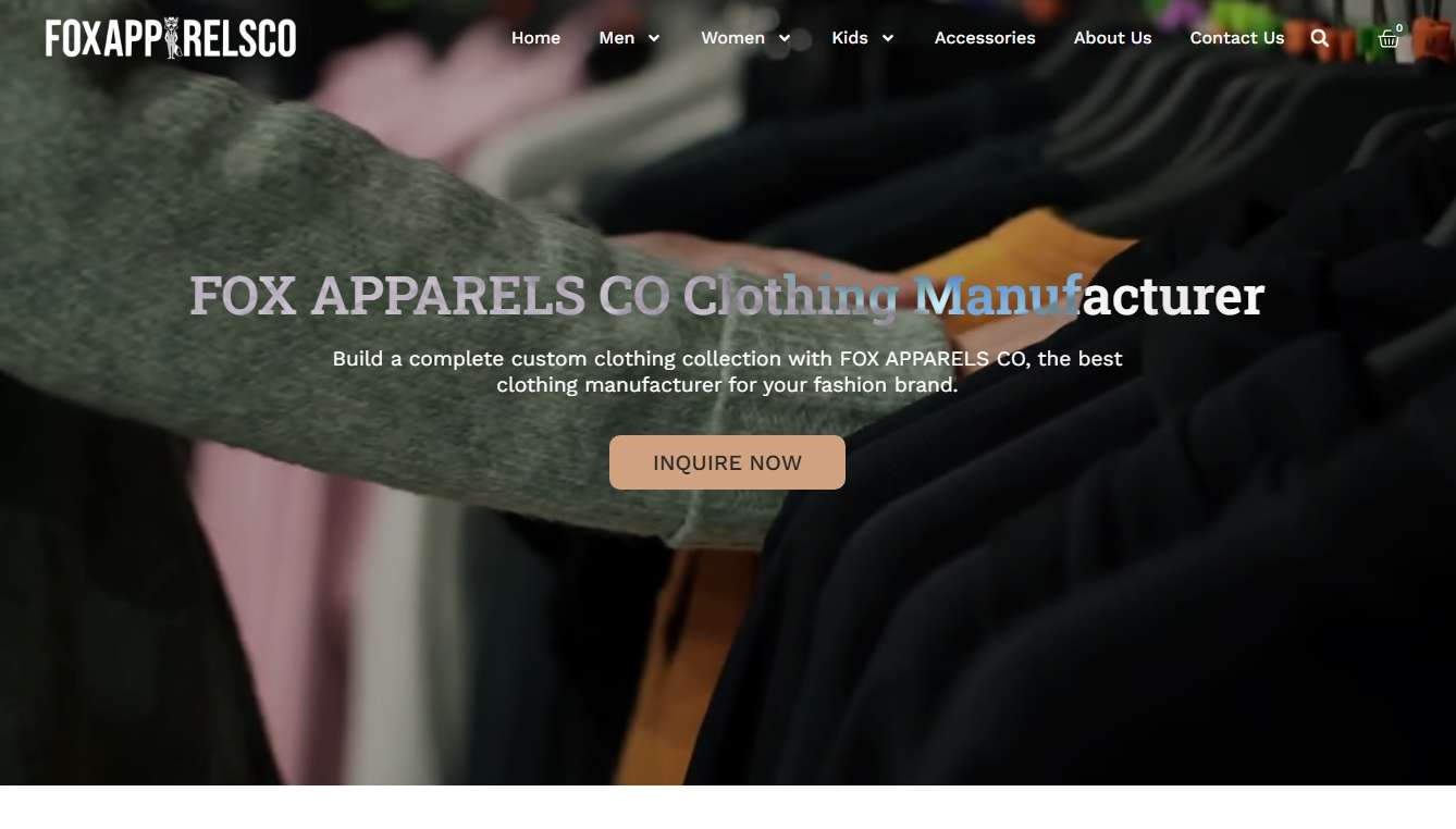 FOX APPARELS CO Clothing Manufacturer